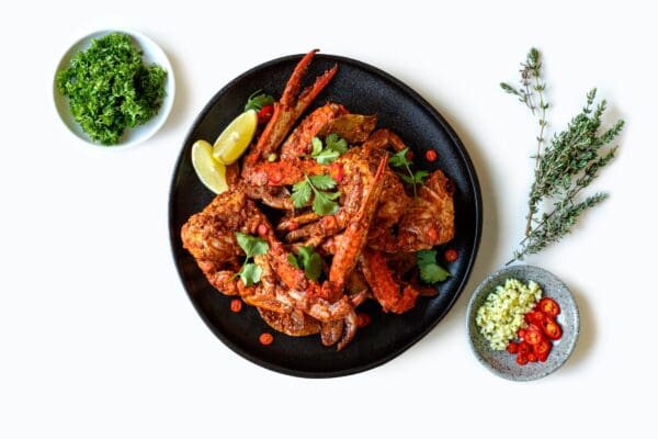 Half Cut Swimming Crab