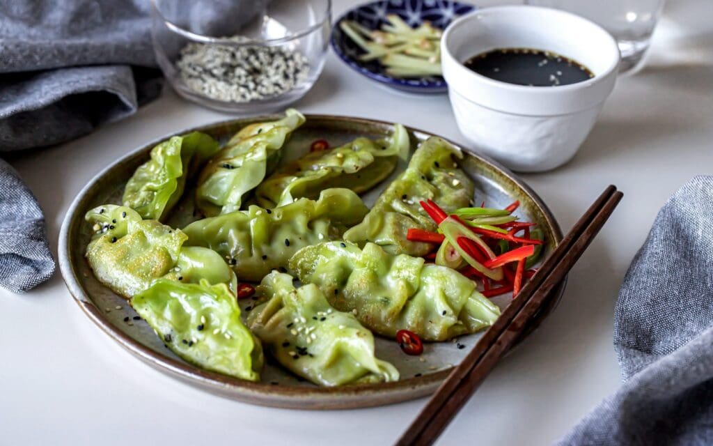 Vegetable Gyozas