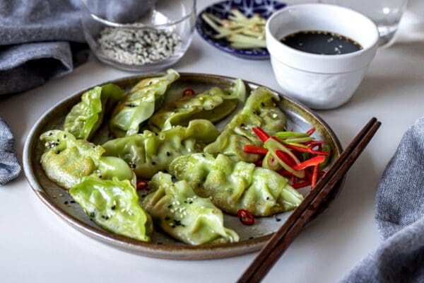 Vegetable Gyozas