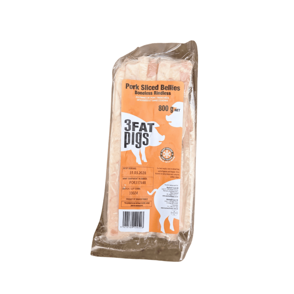 Sliced Pork Bellies