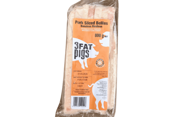 Sliced Pork Bellies