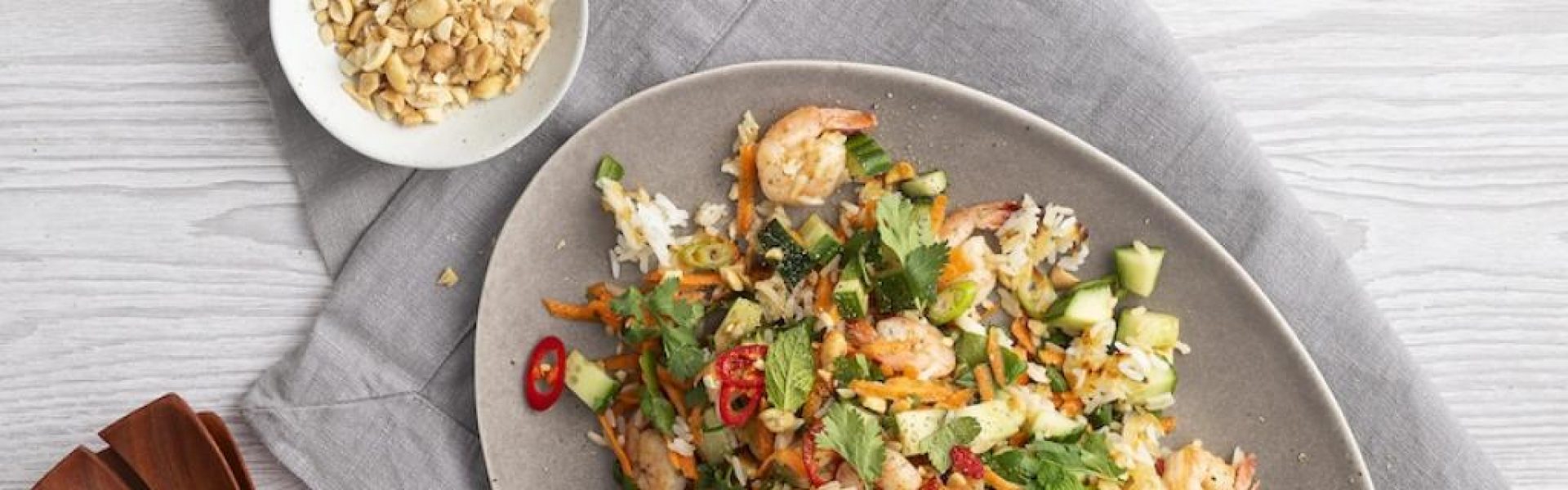 Prawn Crisply Rice Salad SM Lee Kum Kee Appetise Mar 26